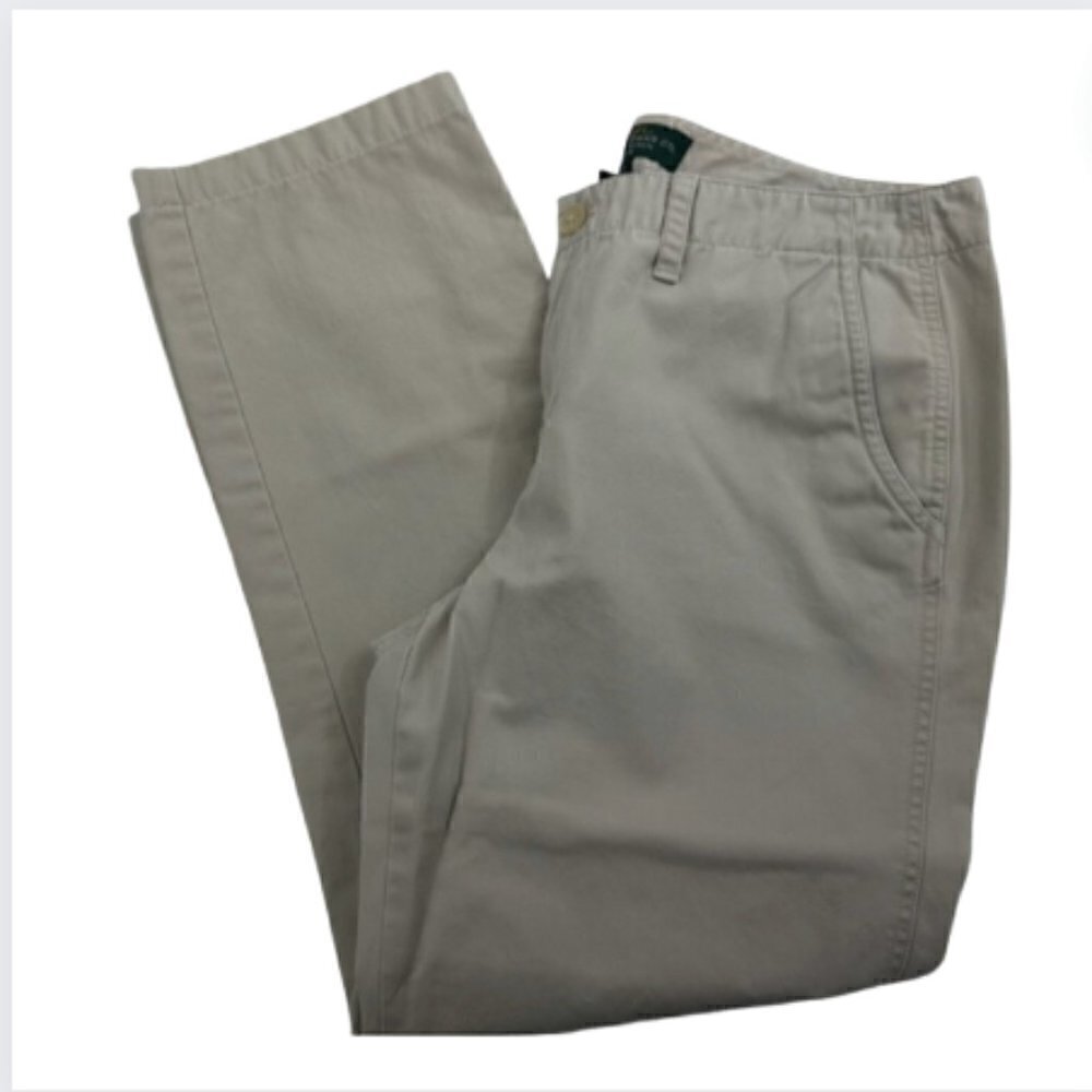 Ralph Lauren Tan Khaki Cotton Pants, 10P